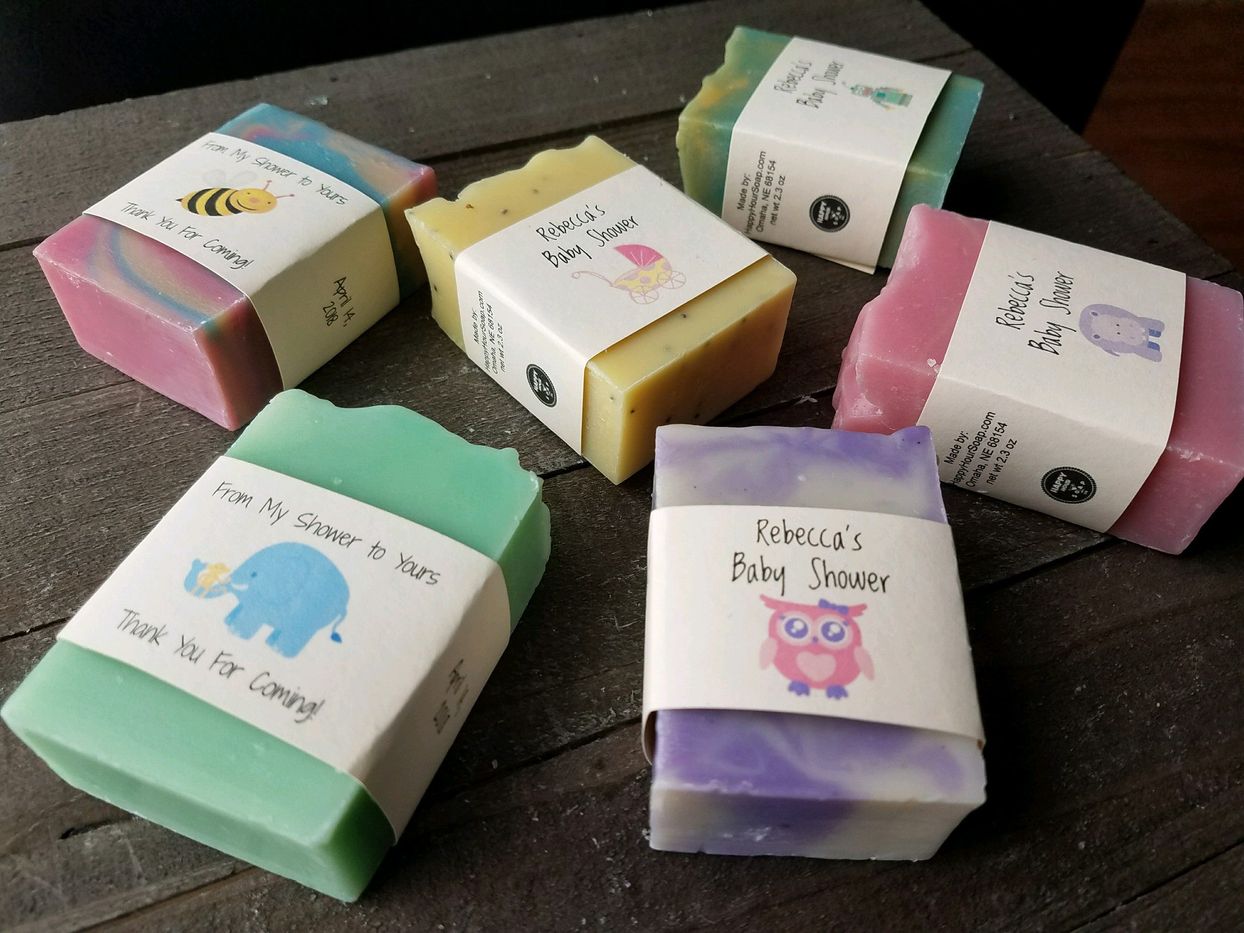 Baby Shower Soap Favors Happy Hour Soap Company