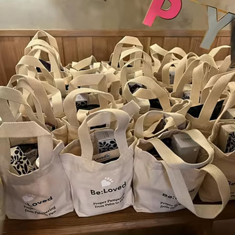 Be:loved pet party bags for Lorraine Kelly - hello magazine