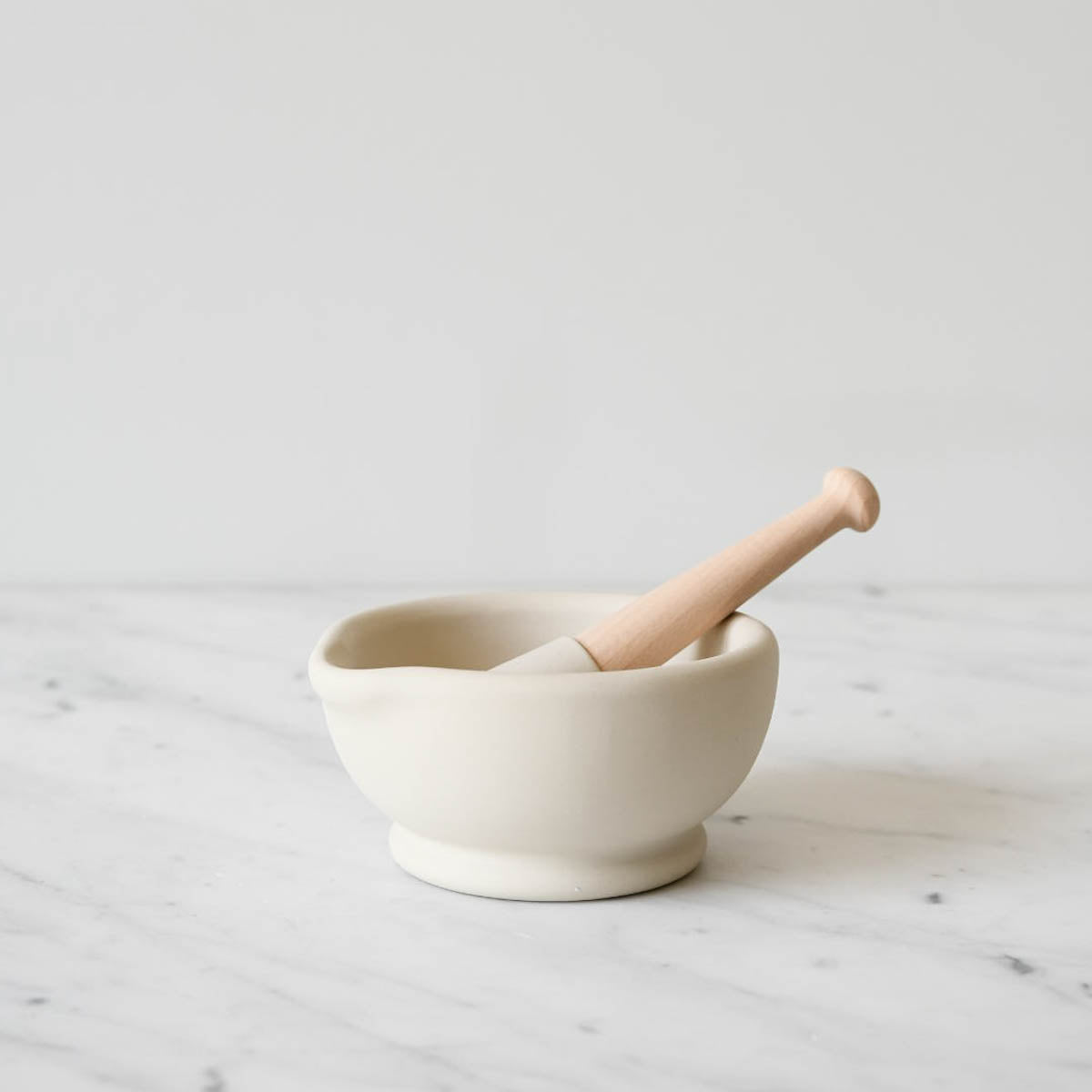 Milton Brook Range Unglazed Mortar & Pestle, 4.5-Inch