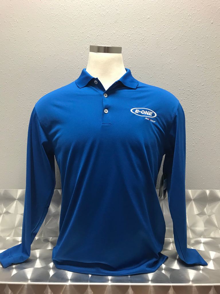 nike dri fit long sleeve polo