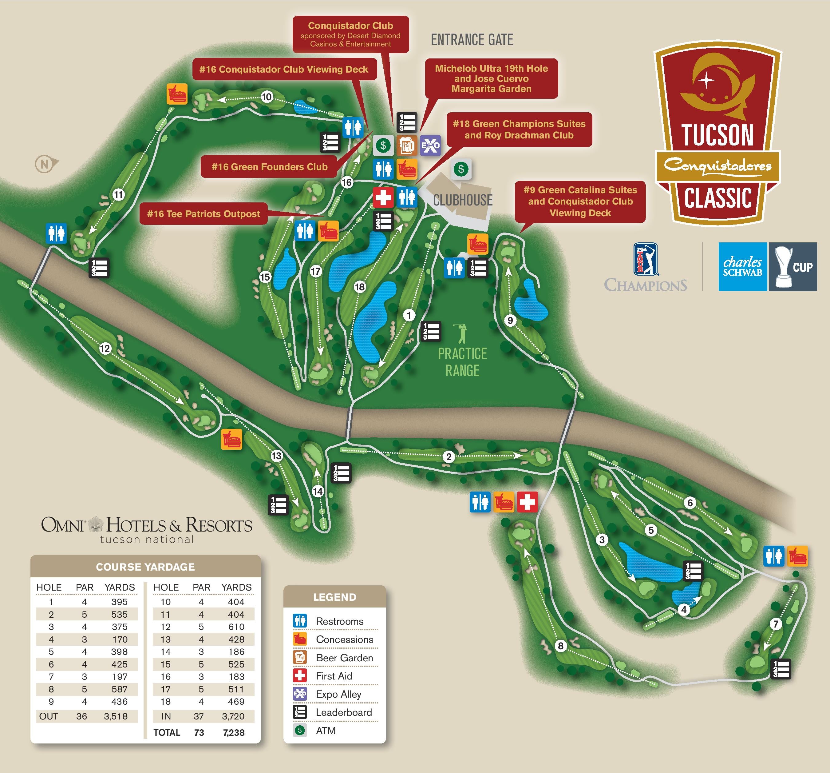 tour championship course map