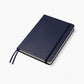 Agenzio Medium Hard Cover Ruled Notebook - Midnight