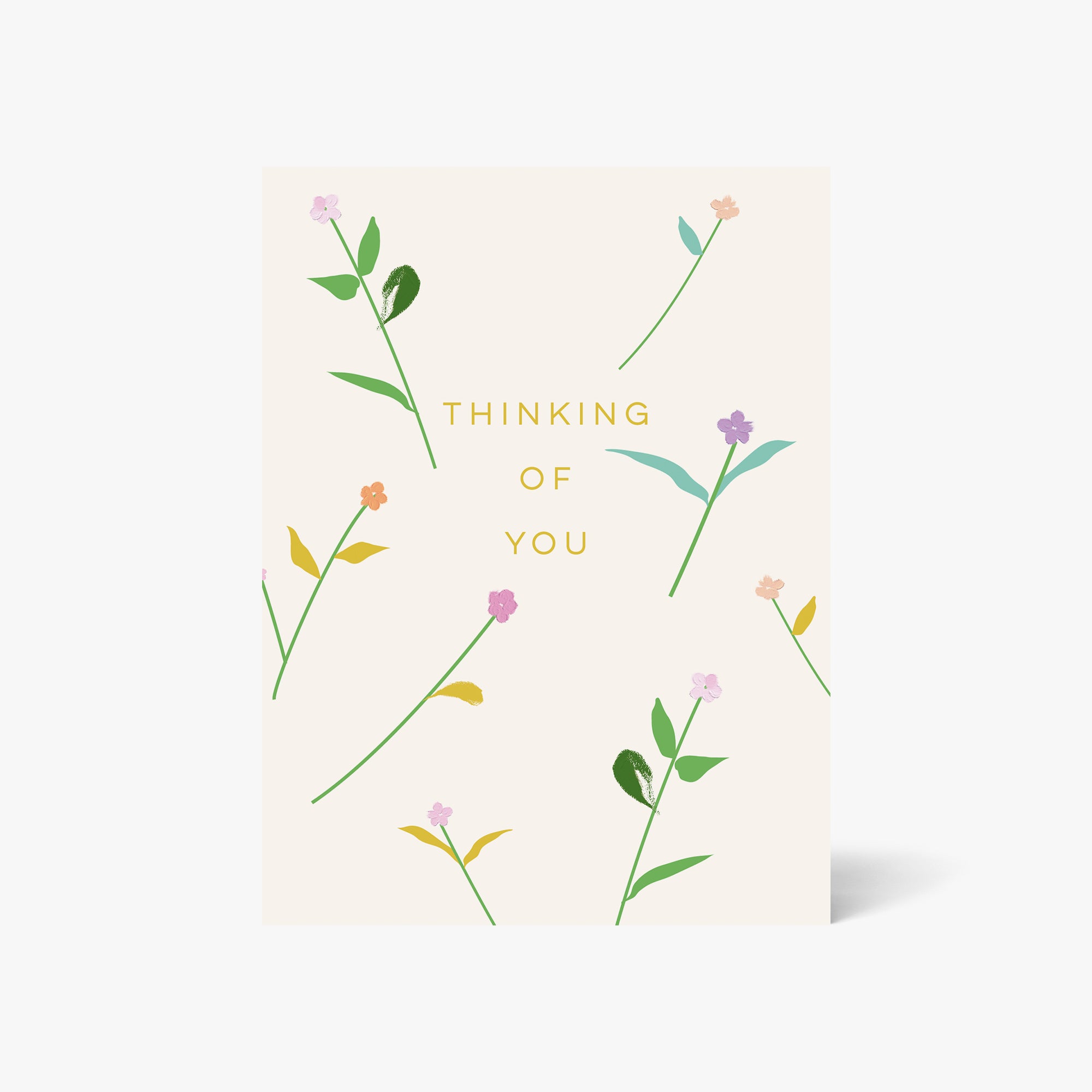 Thinking Of You Flowers Card – Paperchase