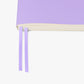 Agenzio Medium Soft Cover Dotted Notebook - Lavender