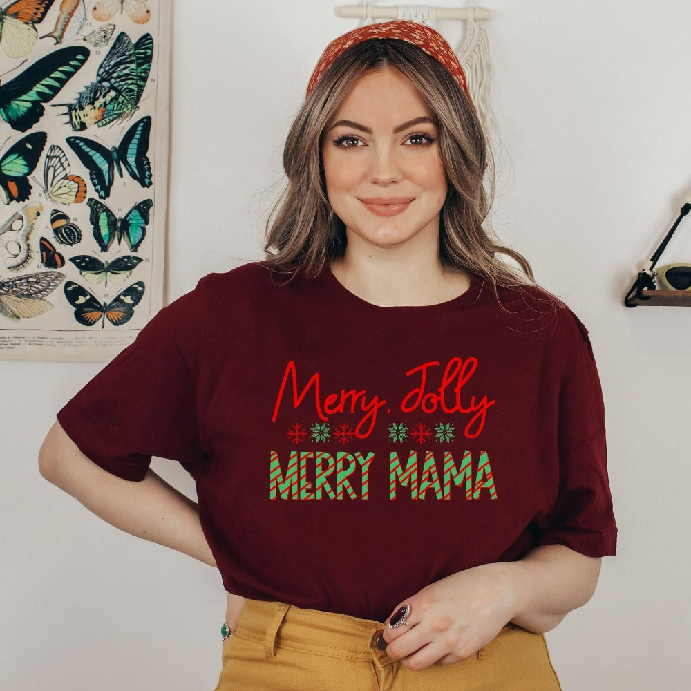 JOLLY MAMA' Christmas T-Shirt - Unisex Fit – Ada & Alfred