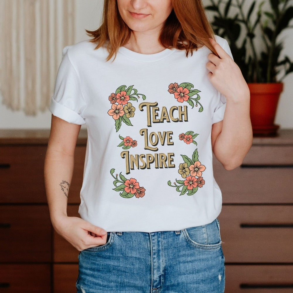 Faith Hope Love Floral Text Sweatshirt – Jonomea