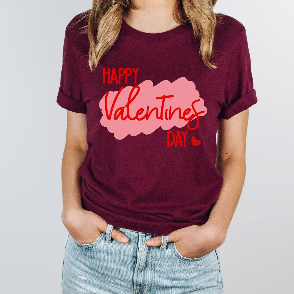 CrossStitch Red Heart Valentine's Day Love Fun' Women's T-Shirt