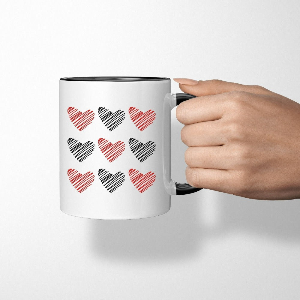 Triple Heart Scribble Collage Mug – Jonomea