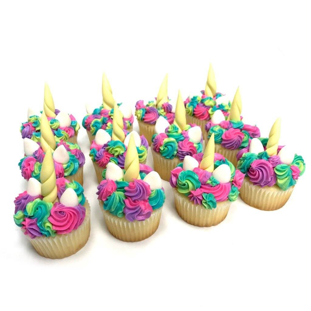 Pastel Cotton Candy Unicorn Princess Cupcake Birthday Plunge Rave