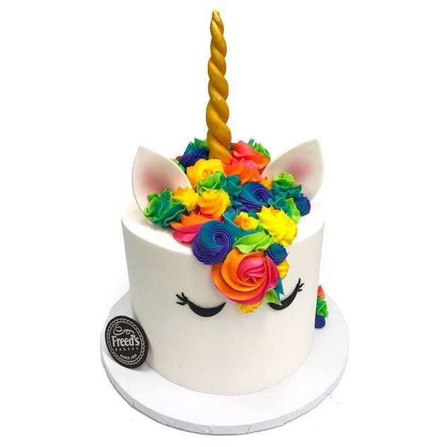 Unicorn Spirit Animal Birthday Cake Freed S Bakery