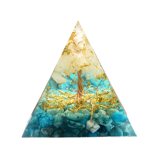 Tree Of Life Rocks Healing Energy Pyramid Crystal