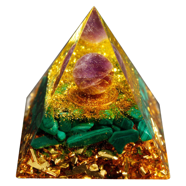 Oliver Healing Energy Pyramid Crystal