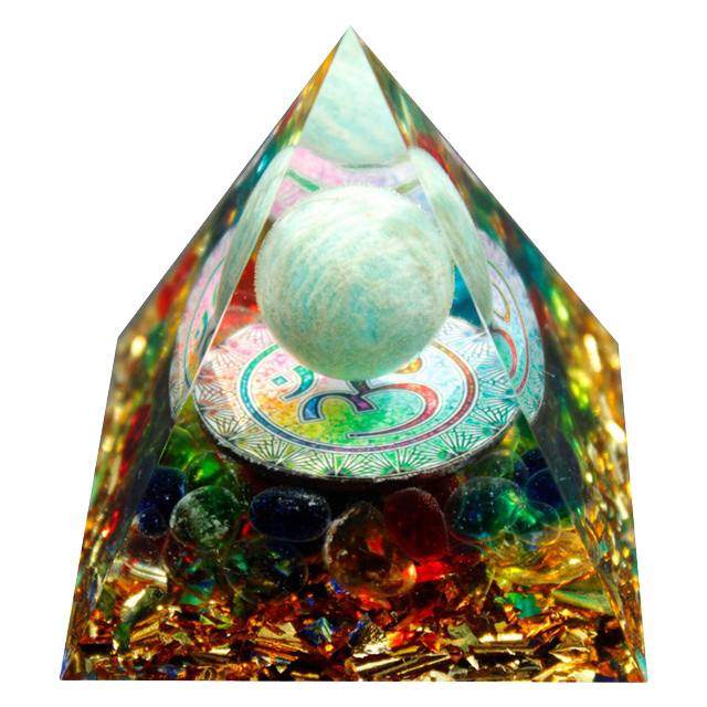 Rowan Healing Energy Pyramid Crystal