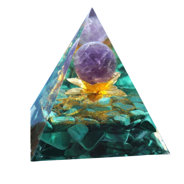 Yvette Healing Energy Pyramid Crystal