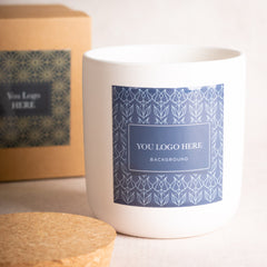 Personalized realtor closing gifts | Custom branded candles