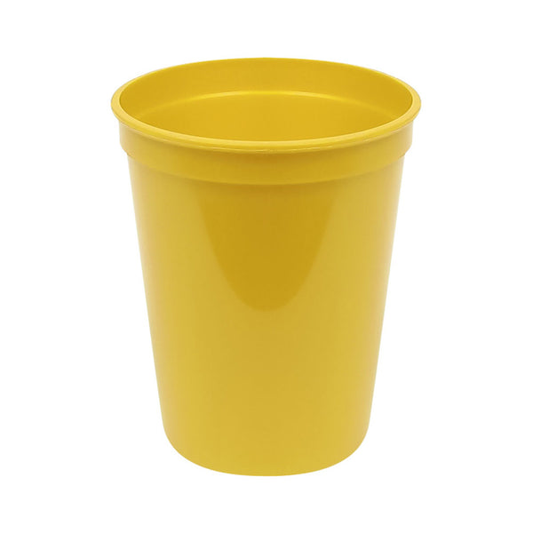 24-Pack 16-Ounce Yellow Plastic Stadium Cups, Bulk Reusable Tumblers for  All Occasions and Celebrations