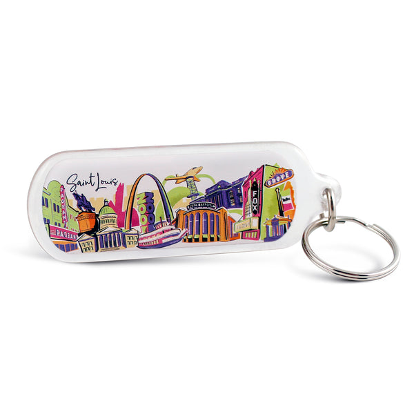 St. Louis Keychain - Key 3-1/4 (DZ)