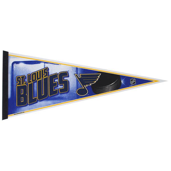 ST. LOUIS BLUES MICKEY MOUSE DISNEY PREMIUM QUALITY PENNANT 12X30 BANNER