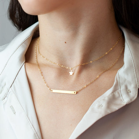 Dainty handmade necklaces for everyday.