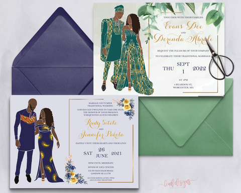 Mita Welcome Sign - Cameroonian Traditional Wedding Décor – Lead Designs Co