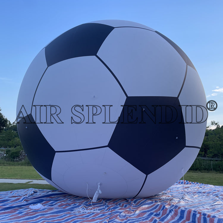 LED Lighting Giant Inflatable Football Replica Parade Balloons