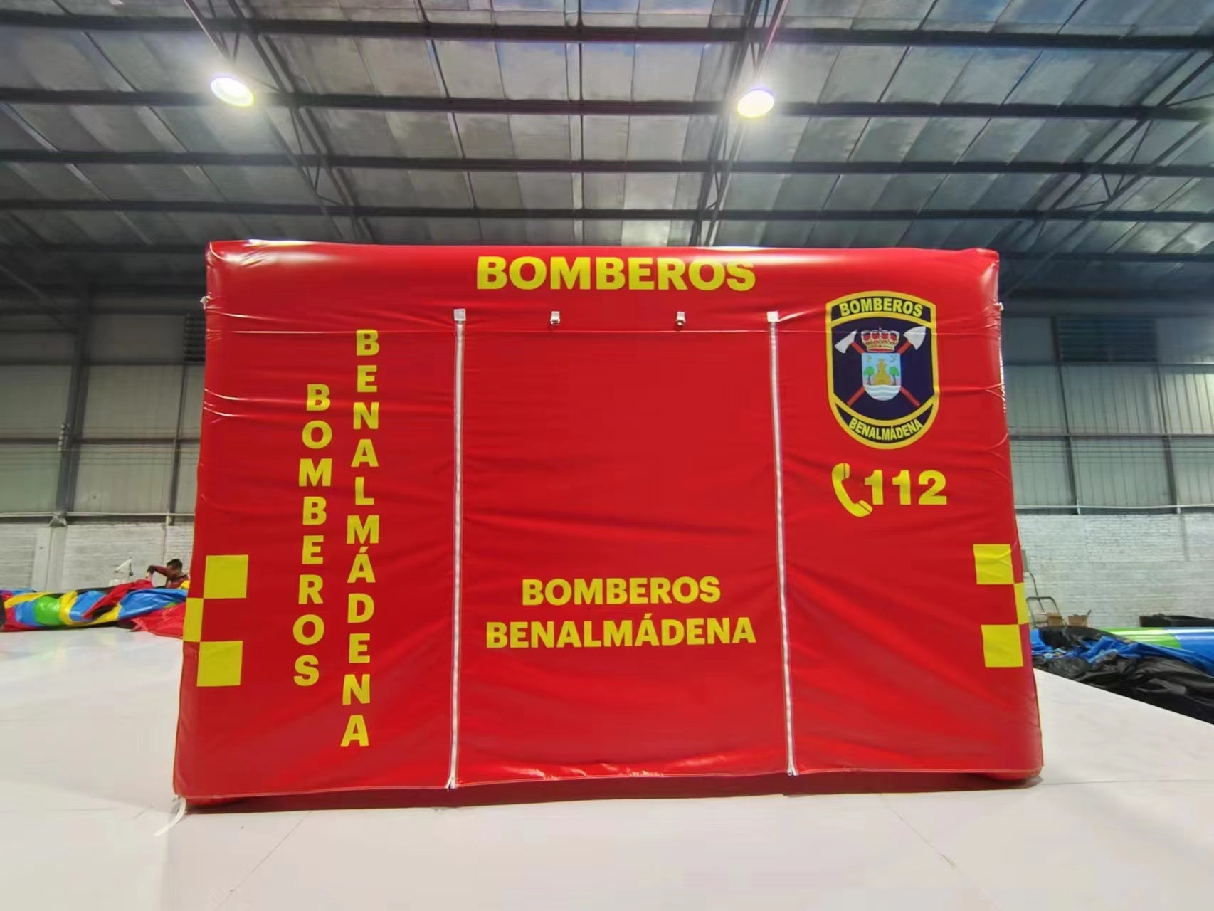 inflatable firefighter tent