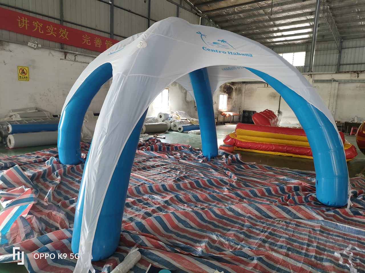 custom inflatable x tent
