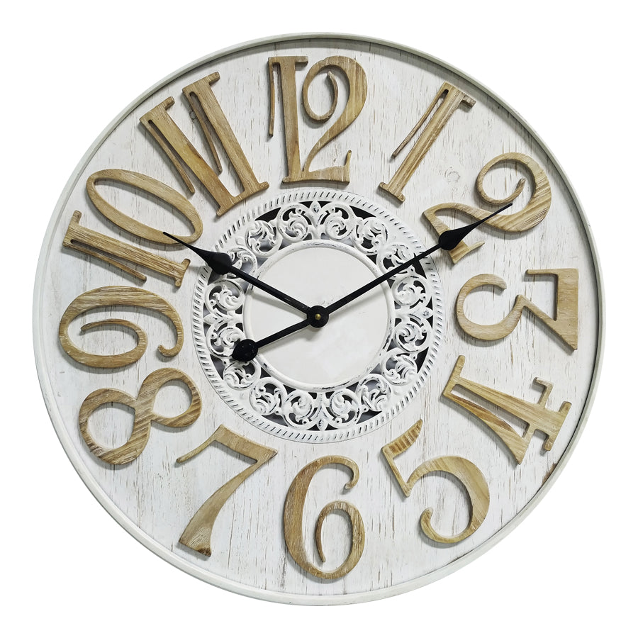 Xl French W Scandi Flair Wall Clock New Clocks Direct Hub