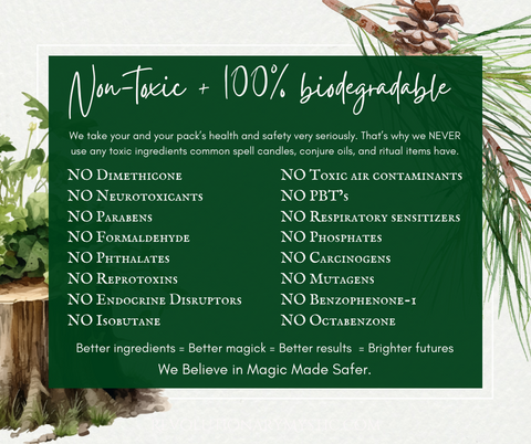 Non toxic magic means all ingredients are 100% biodegradable