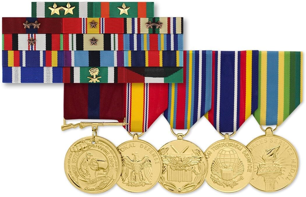 USAMM - Vietnam Service Medal Ribbon