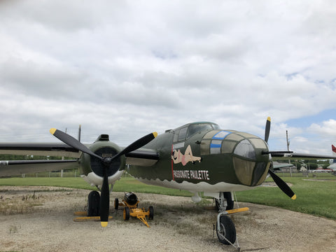 B-58 Hustler WWII Bomber on display at Grissom Air Museum