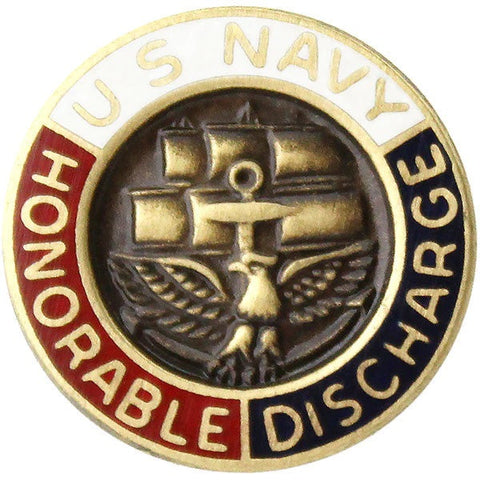 how to wear military lapel pins navy