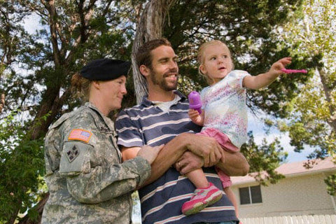 Purple Up Day Military Mom