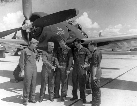 Blue angels F6 Hellcat in 1950