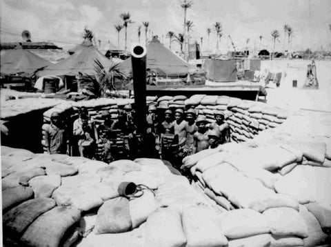 Montford Point Marines Gun Crew