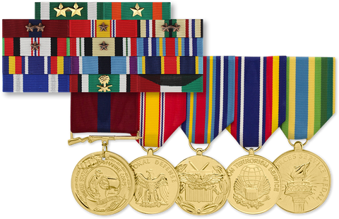 how to mount military medals medal builder