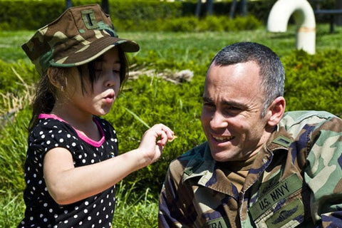Month of the Military Child dandelion