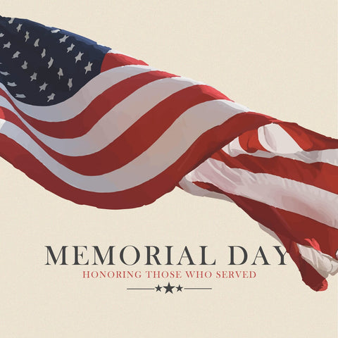 how to observe memorial day graphic