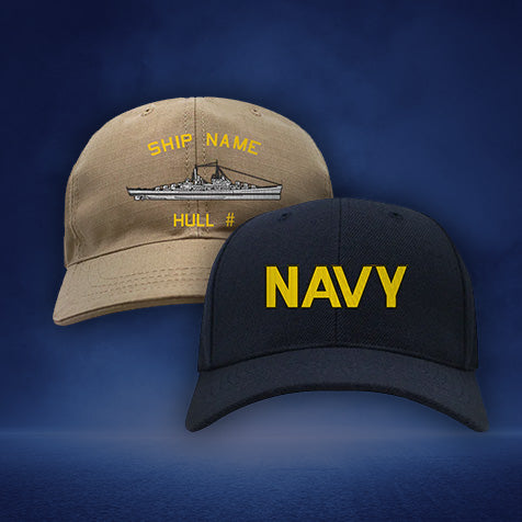 Custom U.S. Navy Caps
