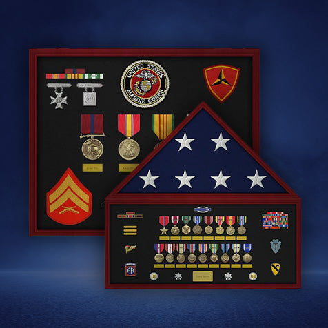 Military Award Medal Display Cases
