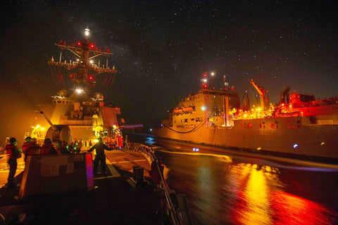 Navy ship names night time