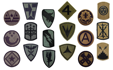 army infantry patches