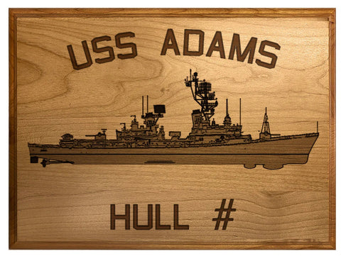 personalized navy gifts alder plaque