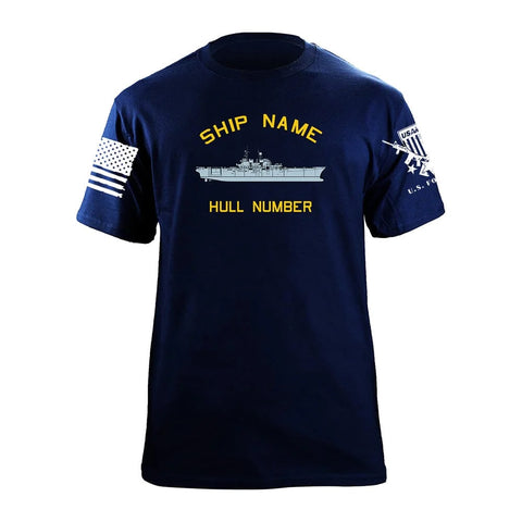 personalized navy gifts t-shirts