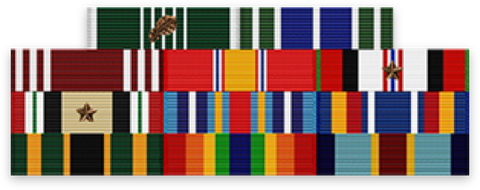 how to apply for military service medals ribbons
