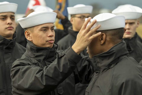 How to Join the Navy hat adjusment