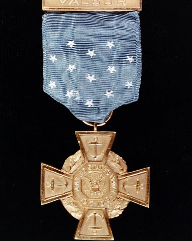 Navy Medal of Honor in Tiffany Cross Design