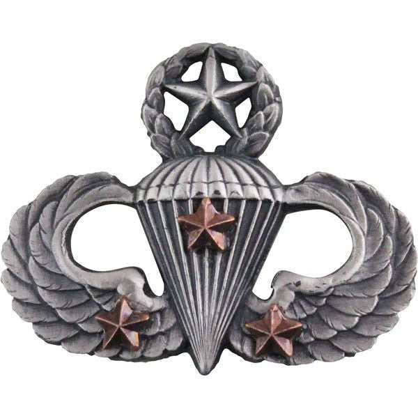 master military fall parachutist badge