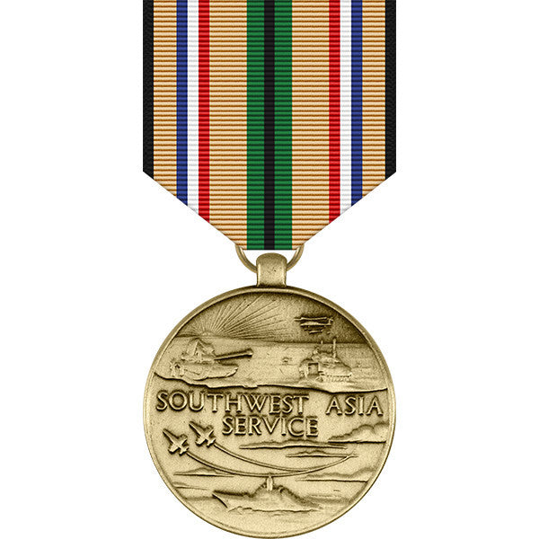 Southwest Asia Service Medal USAMM   206 ARSWASM Grande 