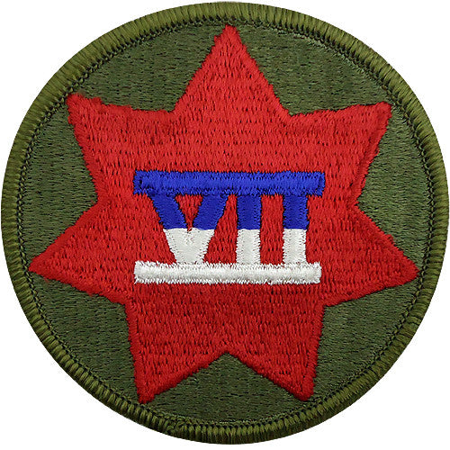 Vii 7th Corps Class A Patch Usamm
